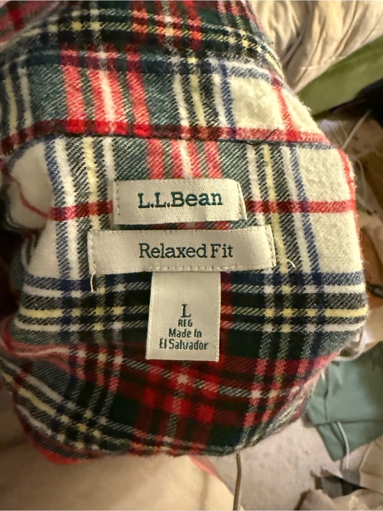 L.L. Bean Tops - LL Bean Flannel Button Down